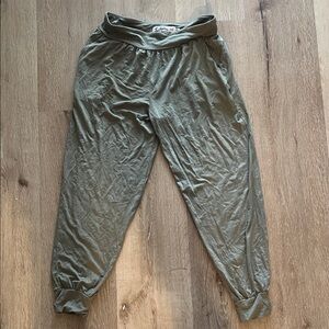 Fight Eel Olive Green Jogger Pants
